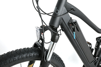 Vélo électrique avec cadre en alliage d'aluminium de 27,5 pouces, 250W-750W, Shimano 7 vitesses, frein à disque, batterie au lithium 48V 13Ah, chargeur rapide, hybride urbain