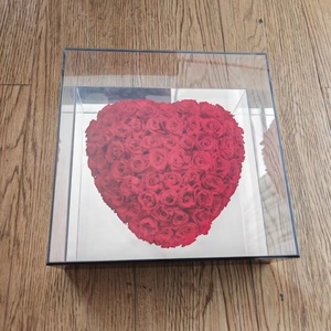 Valentine Quà Tặng Acrylic Hộp Tăng Mãi Mãi Hoa Vĩnh Cửu Bảo Quản Hoa Hồng Cho Đám Cưới Trang Trí Nội Thất - Product Image 4