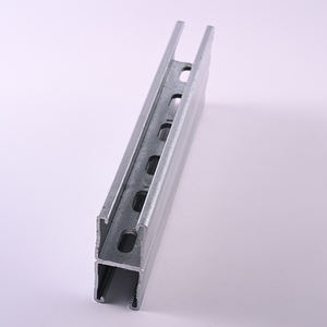 Высококачественный оцинкованный шлицевой профиль C-образного профиля 52D * 2,5*2,5 канальная сталь - Product Image 3