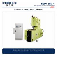 Máquina CNC CTECHNO de corte profundo para la producción y procesamiento de laminaciones de acero al silicio para estatores y rotores