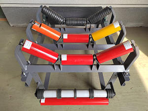 Nouveau Rouleau de Convoyeur Industriel <span class=keywords><strong>Gento</strong></span> pour Exploitation Minière, Rouleau Porteur en Acier pour Tapis Roulant, Acier au Carbone, Résistant au Feu, à la Chaleur et à l'Huile (Normes ISO/DIN) - Product Image 3