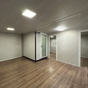 Casa Container di Lusso Espandibile da 20ft, 30ft, 40ft con Bagno <span class=keywords><strong>Nero</strong></span> e <span class=keywords><strong>Soggiorno</strong></span>, Design Prefabbricato Pieghevole per Abitazioni - Product Image 2