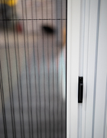 Moustiquaire en alliage d'aluminium pour porte moustiquaire rétractable en fibre de verre pour bricolage gauche et droite vente en gros