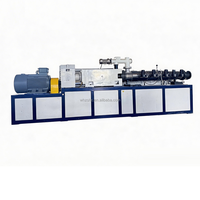 Mesin Ekstruder Sekrup Kembar Konis SJSZ80/156 untuk Lini Produksi Lembaran Co-extrusion & Pelletizing PVC PP HDPE