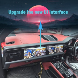 Autoradio multimédia 2DIN 12,3 pouces avec écran double RHD Android CarPlay 12G+256GB pour Porsche Macan 2011-2017 - Product Image 5