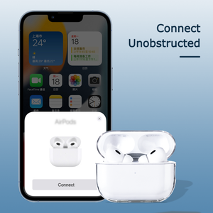 Custodia Protettiva Trasparente in Plastica PC a 360° Antiurto per <span class=keywords><strong>Apple</strong></span> Airpods Pro3, Cover Protettiva Anti-Caduta per Cuffie - Product Image 2