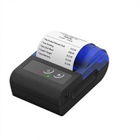 Mini Impresora Térmica de Alta Velocidad 90mm/s, 58mm, sin Tinta, con Batería Extraíble, Personalizable para Windows, iOS, Android y PC