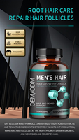 Capsules de croissance capillaire pour hommes à marque privée personnalisée – Complément naturel pour l'épaississement et la force des cheveux, bloqueur de DHT