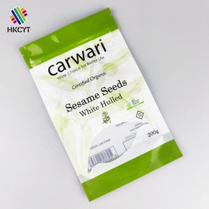 ถุงบรรจุภัณฑ์อาหารแบบกำหนดเอง Zilock ถุงเมล็ดดอกไม้ผักพร้อมหน้าต่างใส - Product Image 4