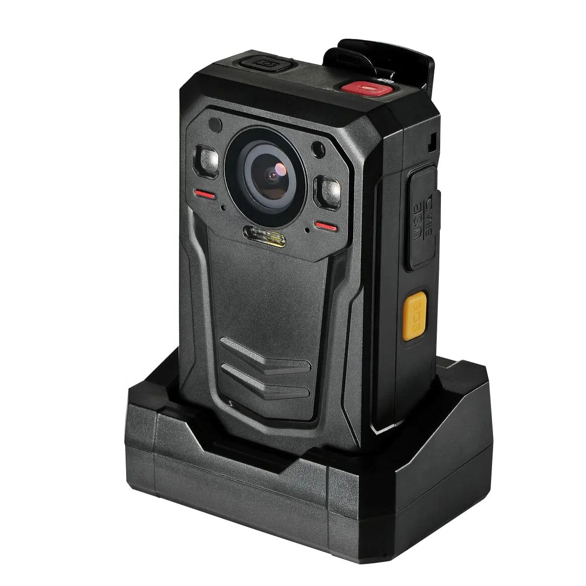 High Quality 1080P Real-time Video Recording Night Vision IP68 Waterproof Laws Enforce Equipement Body Worn Camera with 64GB