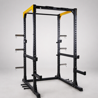 Rack de musculation multifonction en acier, rack à squats réglable, équipement de gym, cage latérale, station de fitness multi-usages, musculation personnalisée