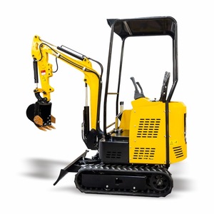 Miniexcavadora de 1-2 Toneladas con Sistema Hidráulico de Orugas para Uso Agrícola y de Construcción - Product Image 3