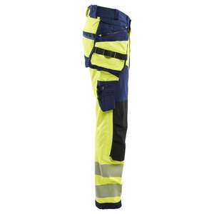 BLAKLADER - 112216483389D88 Pantalones Hi-Vis 4-Way stretch Hi-vis Amarillo/Azul Marino-EAN 7330509906392 ROPA DE TRABAJO DE 2017 - Product Image 4