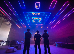 DJ pixlel Ống DC24V Luces Led Disco Đảng chiếu sáng cho trần nhà trang trí dọc SPI DMX điều khiển đèn sân khấu - Product Image 5