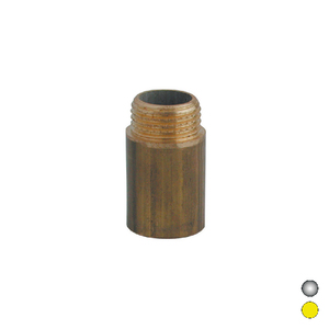 Estensione per barra in ottone da 1/2 pollice x 80 giallo per tubi in rame - Product Image 1