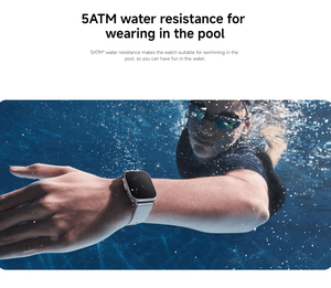Global Redmi Watch 5 Lite 1.96" AMOLED 470mAh 5ATM Waterproof 24H Heart Rate Monitoring for <b>Smartwatch</b> - Product Image 4