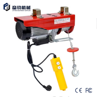 Palans électriques monopoutre en aluminium certifiés CE 200kg-1200kg avec câble en acier, crochet et télécommande Wei Li Nouveauté