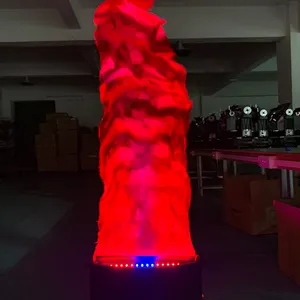 Tam renkli sıcak satış sahne efektleri led sahne yangın efekti ışık/LED ipek alev işık RGB Led ipek alev işığı yangın makinesi