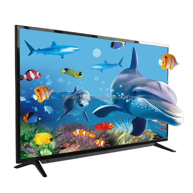 4K Android TV Flat Screen OLED QLED 43 50 55 65 75 85 Inch High-Definition Smart TV Television Ultra-Thin Edge Bright in Color