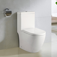 Ensembles de salle de bain modernes en deux pièces avec bidets pour toilettes d'hôtel