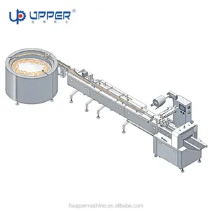 UPPER Rice Cracker Biscuits Cookies Automatic Feeding Packing Machine