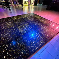 Interaktiver LED-Tanzboden Magnetisch 50x50 Rutschfest IP65 Feendekor-Matte Gehweg Mit Aktivierungssoftware Matten