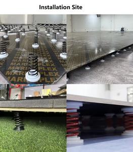 Nhà Máy Trực Tiếp Giá Chất Lượng Cao Tùy Chỉnh Xoắn Ốc Sàn Thể Dục Nén Mùa Xuân Cuộn Dây Phẳng Xoắn Thép Nhựa Thanh Lịch - Product Image 3