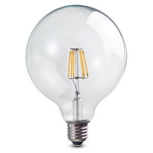 Lampe LED vintage Deco Tecno Globe transparent E27 7W 2700K - Product Image 3