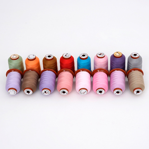 <span class=keywords><strong>Fil</strong></span> à broder en polyester multicolore 120D, 2 petites bobines, combinaison de huit couleurs, <span class=keywords><strong>fil</strong></span> pour machine à broder informatisée - Product Image 6