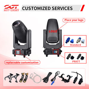 Luz Móvil LED 600W BSW 3en1 con Control DMX512, Construcción de Aluminio RGBW - <span class=keywords><strong>Proyector</strong></span> de Escenario para Clubes y Festivales de Música - Product Image 3