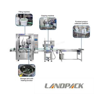 Petite ligne <span class=keywords><strong>de</strong></span> machines <span class=keywords><strong>de</strong></span> remplissage et d'embouteillage <span class=keywords><strong>de</strong></span> pâte <span class=keywords><strong>de</strong></span> crème au chocolat 1000 BPH - Product Image 4
