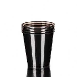Gobelet à café noir transparent de 90 mm de diamètre, multi-spécifications, en plastique PP épaissi avec couvercle, qualité alimentaire pour boissons froides/chaudes - Product Image 6