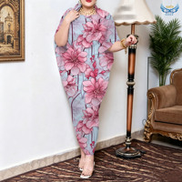 Tissu textile floral imprimé numérique personnalisé pour femmes soudanaises Persi Japan, voile suisse Diana London Dress