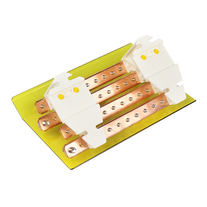 Haute qualité UKK vis Type 4 pôles cuivre Contact 600V Din Rail bloc borniers pour la Distribution d'énergie - Product Image 5