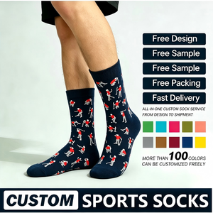 Chaussettes <span class=keywords><strong>de</strong></span> <span class=keywords><strong>golf</strong></span> personnalisables, chaussettes <span class=keywords><strong>de</strong></span> <span class=keywords><strong>golf</strong></span> amusantes et originales, cadeaux <span class=keywords><strong>de</strong></span> <span class=keywords><strong>golf</strong></span> pour hommes, logo personnalisé, chaussettes en coton colorées pour hommes, chaussettes <span class=keywords><strong>de</strong></span> travail pour hommes - Product Image 1