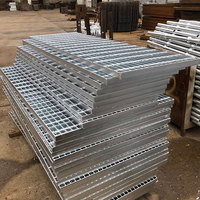 Fabricants chinois de grilles métalliques en acier galvanisé, acier inoxydable, durables, pour plateformes extérieures, pour passerelles