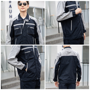 TC mùa xuân mùa thu bảo hộ lao động mặc kháng tự động <span class=keywords><strong>s</strong></span>ửa chữa làm việc vải an toàn công nhân đồng phục - Product Image 5