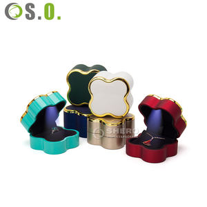 Boîtes à bijoux en plastique LED de luxe gris personnalisées de qualité supérieure pour colliers, bracelets, bagues et boucles d'oreilles – Vente en gros - Product Image 3