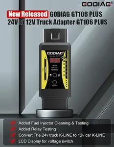 Adaptateur Godiag GT106 Plus 24V vers 12V pour camions lourds, compatible avec X431 <span class=keywords><strong>easydiag</strong></span>/ <span class=keywords><strong>Golo</strong></span> Carcare/ Thinkcar2/Thinkdiag/<span class=keywords><strong>GOLO</strong></span>/ DBScar II - Product Image 6