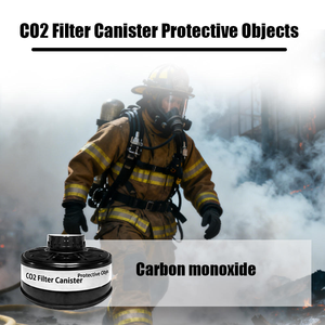 Máscara de Gas Completa con Filtro y Respirador, Aprobada por la CE, para Gases, Vapores, Productos Químicos, Pintura en Aerosol, Pulido y Polvo - Product Image 5