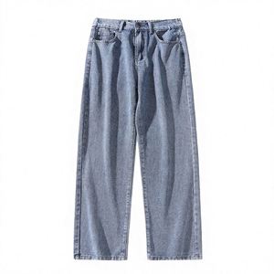 Fabricant de vêtements, jeans brodés sur mesure, streetwear, pantalon évasé pour homme, jeans en denim style patch - Product Image 4