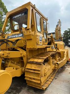 Bulldozer Usado de Origen Japonés Caterpillar D7G/D7R 2021 con Motor CAT 3306 de 250 kW, Capacidad de Empuje D7H/4m, Cabrestante en Venta - Product Image 3