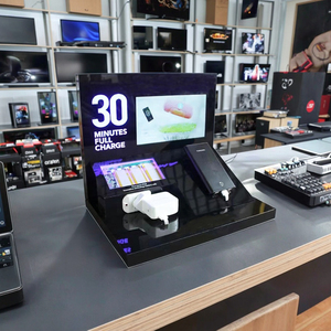 Bán buôn tùy chỉnh 9 inch LCD Màn hình hiển thị giá Máy tính để bàn hiện đại perspex LED sản phẩm phù hợp chủ cho xe Dashcam Acrylic - Product Image 4