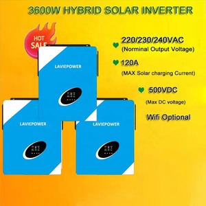 Chargeur solaire MPPT à onde sinusoïdale pure 3000 Watts <span class=keywords><strong>3600</strong></span> Watts 3.6KW Onduleur solaire hybride hors réseau - Product Image 6