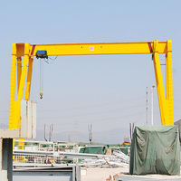 Grue portique monopoutre 20 tonnes de haute qualité, trois-en-un, pour le levage de marchandises en entrepôt