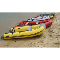 Petit bateau de pêche gonflable rigide Joymax Offre Spéciale 10ft 3m avec moteur pour le surf et les activités de plein air