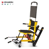 Dragon Wholesale Chariot élévateur électrique pour l'ascension et la descente des escaliers, chariot de transport électrique, transporteur électrique pour escaliers, fauteuil roulant, brancard