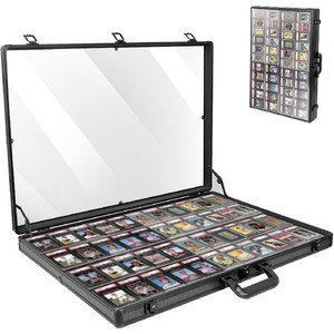 Espositore per Carte Sportive, TCG, Gioielli e Collezioni con Basso MOQ, <span class=keywords><strong>Grande</strong></span> Vetrina in Alluminio per Carte Collezionabili - Product Image 1
