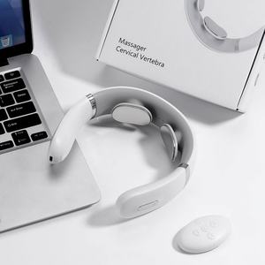 Produits de massage du cou de bonne qualité et bon marché, masseur électrique du cou, masseur du cou chauffant EMS, marque OEM, fabriqué en Chine - Product Image 2