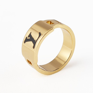 Donkey Family Old Flower Paire <span class=keywords><strong>de</strong></span> bagues <span class=keywords><strong>de</strong></span> mariage en acier inoxydable, émail anti-décoloration, incrustation <span class=keywords><strong>de</strong></span> diamant <span class=keywords><strong>de</strong></span> laboratoire, fait main - Product Image 4